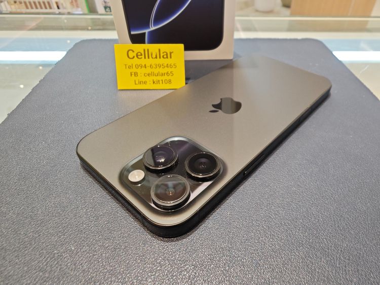 iPhone 16 Pro Max 256GB เครื่องไทย สภาพสวยมาก รับผ่อนบัตร รูปที่ 3