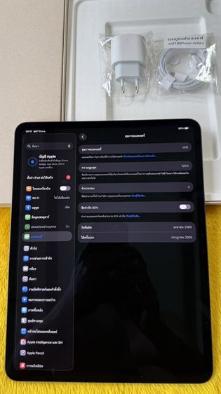 iPad Pro M4-13นิ้ว-1TB-Cellular ใหม่มากรอบชาร์จ 0 รูปที่ 3