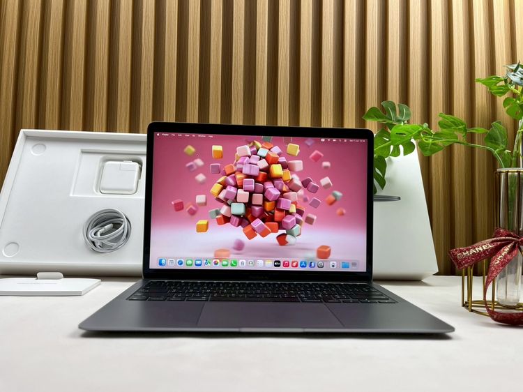 Apple แมค โอเอส 8 กิกะไบต์ อื่นๆ ไม่ใช่ MacBook Air 13-inch M1 2020 Ram8GB SSD256GB Space Gray