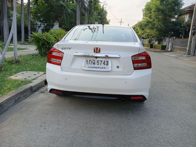 Honda City 2011 1.5 S เบนซิน NGV เกียร์อัตโนมัติ ขาว รูปที่ 2