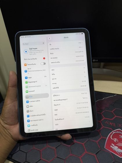 iPad Gen 10 64GB Wifi Cellular ใส่ซิมได้ ดูหนัง ทำงาน โชเชียล อื่นๆ สอบถามเพิ่มเติมได้คัฟ รูปที่ 5