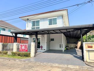บ้านเดี่ยว เพอร์เฟคปาร์ค สุวรรณภูมิ 2 เนื้อที่51.7 ตร.วา ราคาดี🎉 ต่อเติมครบ พร้อมอยู่