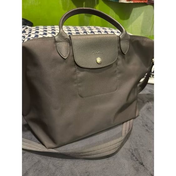 ผ้าใบ หญิง อื่นๆ Longchamp Le Pilage Neo ไซส์ M สี grey color ราคา 1,200 รวมส่ง📌