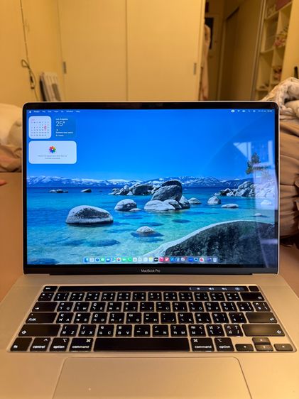 MacBook Pro 16 นิ้ว 2019 i7 16GB 512GB จอแตกใช้งานได้ปกติ