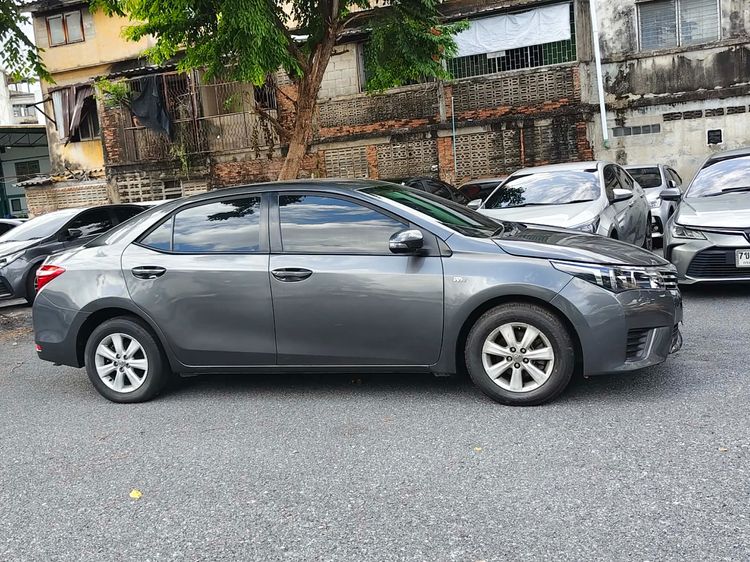 Toyota Altis 2014 1.6 J Sedan เบนซิน LPG เกียร์ธรรมดา เทา รูปที่ 3