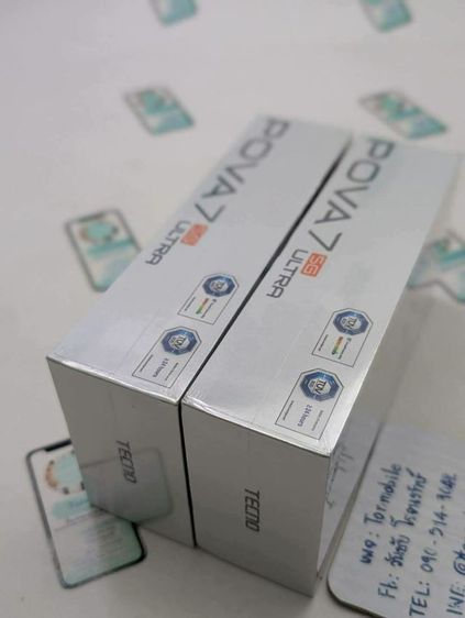 ขาย เทิร์น Tecno Pova 7 Ultra 5G Ram 12 Rom 256 ศูนย์ไทย ของใหม่มือ 1 ประกัน 1 ปี เพียง 8,990 บาท ครับ รูปที่ 4