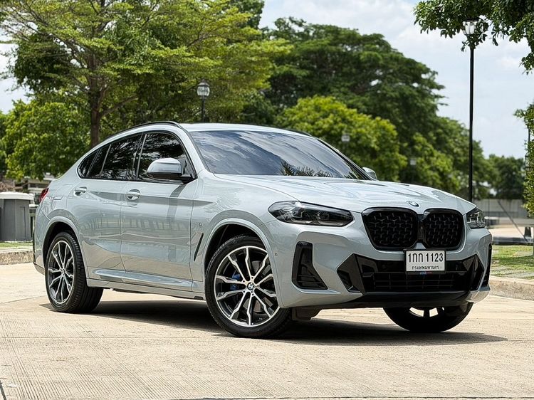 BMW X4 2023 2.0 xDrive20d M Sport 4WD Utility-car ดีเซล ไม่ติดแก๊ส เกียร์อัตโนมัติ เทา รูปที่ 3