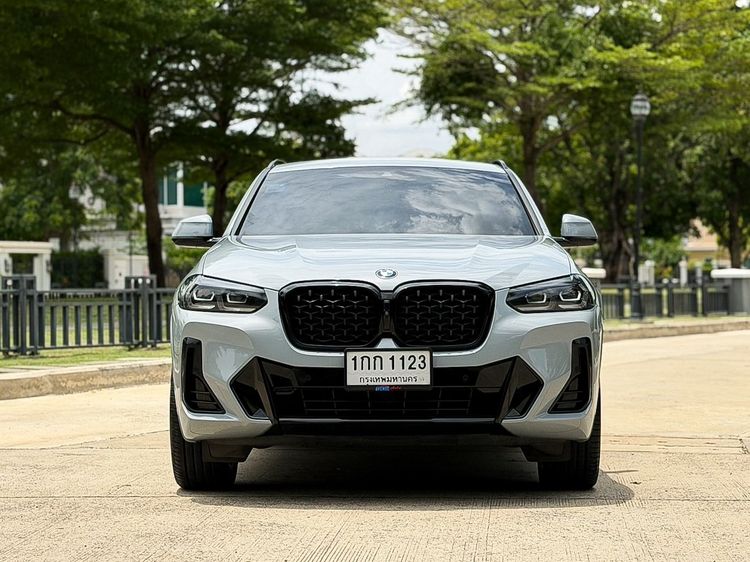 BMW X4 2023 2.0 xDrive20d M Sport 4WD Utility-car ดีเซล ไม่ติดแก๊ส เกียร์อัตโนมัติ เทา รูปที่ 2