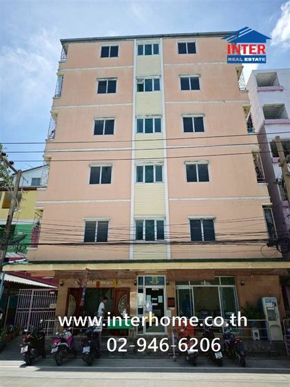 อพาร์ทเม้นท์ 6 ชั้น 60 ตร.ว. เอื้ออังกูร หอพัก ใกล้อุตสาหกรรมนวนคร ซอยนครชัยมงคลวิลล่า2 ถนนพหลโยธิน คลองหลวง ปทุมธานี รูปที่ 2