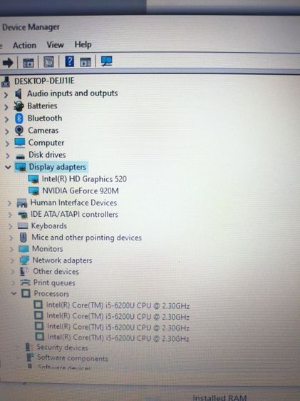 Dell Core i5-6300 Gen 6 RAM:8GB/SSD:120GB บอดี้สวย พร้อมใช้ แบตดี การ์ดจอแยก 2 GB รูปที่ 6