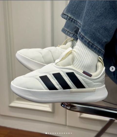 (44.5eu) Primaloft X Adidas Adipuff - Off White Core Black รูปที่ 17