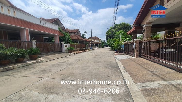 บ้านเดี่ยว 2 ชั้น 52 ตร.ว. หมู่บ้านประภาวรรณโฮม ร่มเกล้า2 ซอยบึงขวาง ถนนสุวินทวงศ์ ถนนรามคำแหง เขตมีนบุรี กรุงเทพมหานคร รูปที่ 3