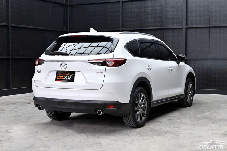 Mazda CX-8 2021 2.2 XDL Exclusive 4WD Utility-car ดีเซล ไม่ติดแก๊ส เกียร์อัตโนมัติ ขาว รูปที่ 3