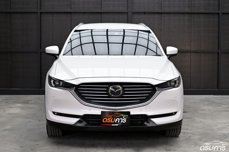 Mazda CX-8 2021 2.2 XDL Exclusive 4WD Utility-car ดีเซล ไม่ติดแก๊ส เกียร์อัตโนมัติ ขาว รูปที่ 2