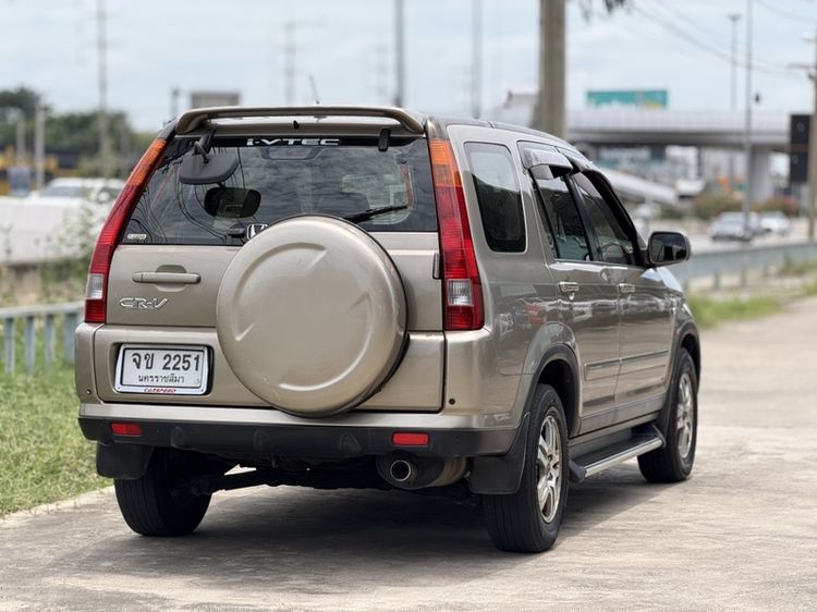 Honda CR-V 2004 2.0 E Utility-car เบนซิน เกียร์อัตโนมัติ น้ำตาล รูปที่ 3