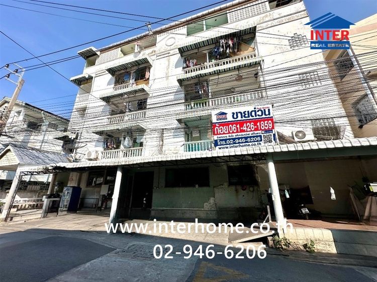 อพาร์ทเม้นท์ 5 ชั้น 90 ตร.ว. อพาร์ทเม้นท์ ซอยลาดพร้าว114 ถนนลาดพร้าว ถนนรามคำแหง เขตบางกะปิ กรุงเทพมหานคร