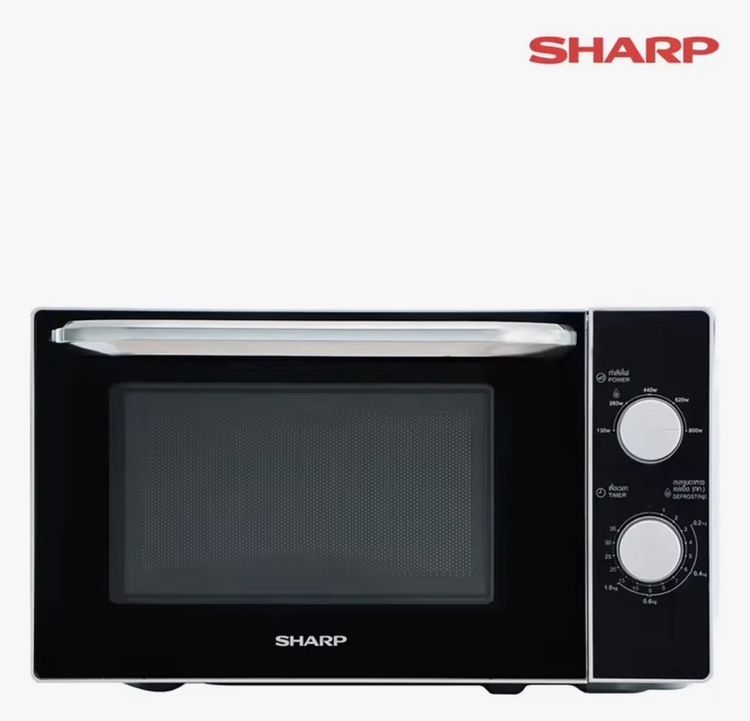 microwave sharp R2200 20ลิตร 800วัตต์ ใช้ไม่ถึงปี สภาพใหม่มาก แต่ปุ่มหลุดต้องซ่อม ยังเปิดใช้ได้ปกติ รูปที่ 3