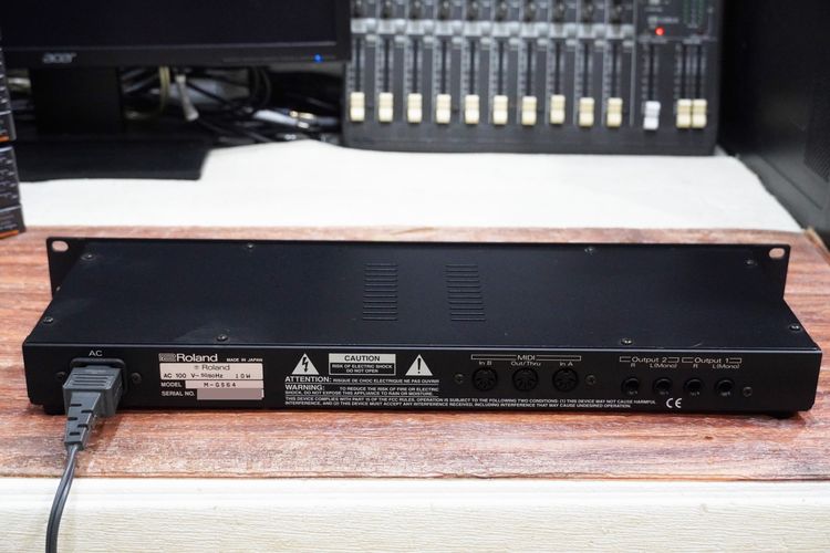ROLAND M-GS64 ซาวด์แร็คเล่นเพลงคาราโอเกะมิดี้ รุ่นเท่า SC-88VL เสียงหนาสมจริง มือสอง นำเข้าสวยมาก รูปที่ 5