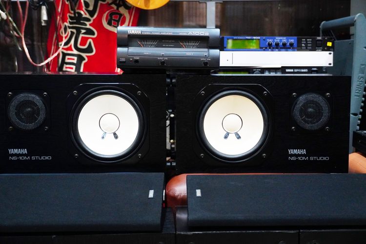 YAMAHA A100a (JAPAN) แอมป์สำหรับลำโพงมอนิเตอร์YAMAHA NS-10M ทุกรุ่น 50W+50W RMS ไฟ 100V พร้อมหม้อแปลง 200W รูปที่ 6