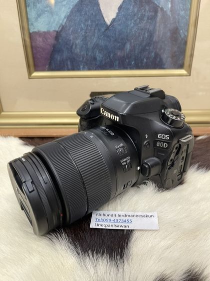 Canon 80D เลนส์ 18-135nano ใช้งานดี สภาพไม่สวย 9,500 บาท รูปที่ 2
