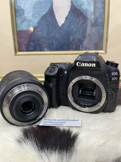 Canon 80D เลนส์ 18-135nano ใช้งานดี สภาพไม่สวย 9,500 บาท รูปที่ 8