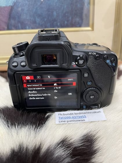 Canon 80D เลนส์ 18-135nano ใช้งานดี สภาพไม่สวย 9,500 บาท รูปที่ 7