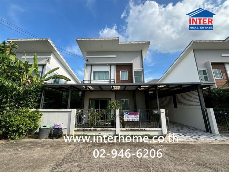 บ้านแฝด 2 ชั้น 37.2 ตร.ว. หมู่บ้านแลนซีโอ ไพรด์ กาญจนาภิเษก-คลองถนน ใกล้เซ็นทรัล เวสต์เกต ถนนกาญจนาภิเษก ถนนทางหลวงชนบทนนทบุรี1009 บางบัวทอง