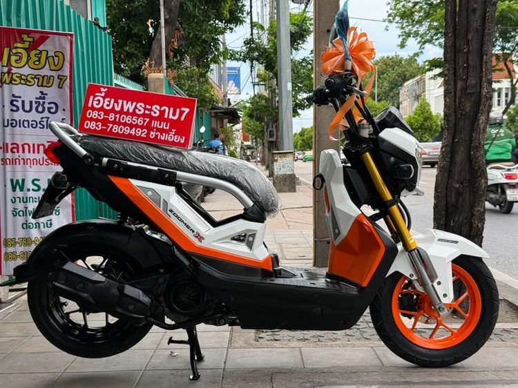 ZoomerX ปี59 ชุดสีสวย รถบ้านมือเดียว รูปที่ 3