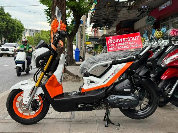 ZoomerX ปี59 ชุดสีสวย รถบ้านมือเดียว