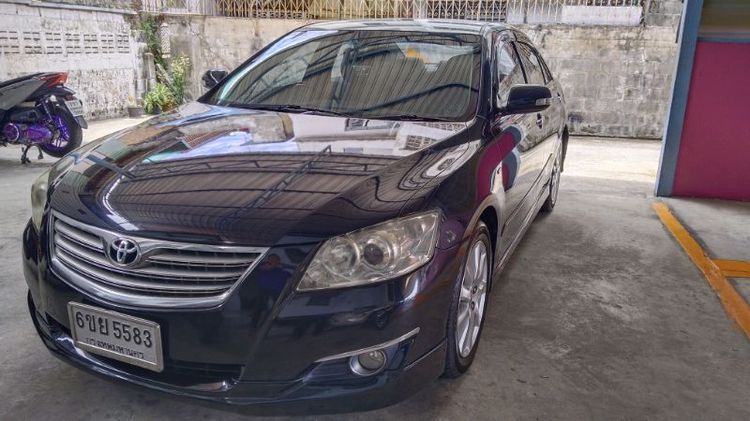รถ Toyota Camry 2.4 V สี ดำ