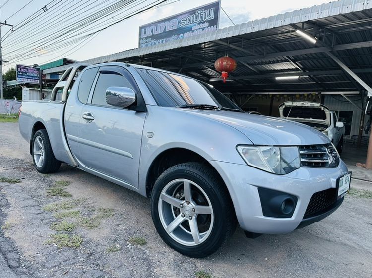 Mitsubishi 2013 Pickup ดีเซล ไม่ติดแก๊ส เกียร์ธรรมดา เทา