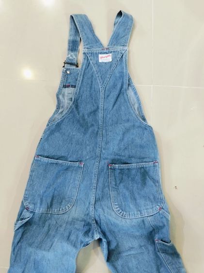 ขอขายกางเกงยีนส์เอี๊ยม Wrangler 70s งานเก่าญี่ปุ่นแท้ ขนาดเอว 30" ความยาวขาวัดใน 31"ความกว้างปลายขา 8.5" รูปที่ 6
