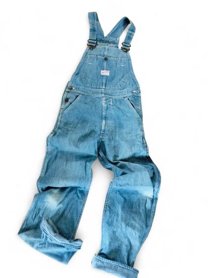 ขอขายกางเกงยีนส์เอี๊ยม Wrangler 70s งานเก่าญี่ปุ่นแท้ ขนาดเอว 30" ความยาวขาวัดใน 31"ความกว้างปลายขา 8.5" รูปที่ 11