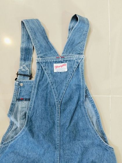 ขอขายกางเกงยีนส์เอี๊ยม Wrangler 70s งานเก่าญี่ปุ่นแท้ ขนาดเอว 30" ความยาวขาวัดใน 31"ความกว้างปลายขา 8.5" รูปที่ 7