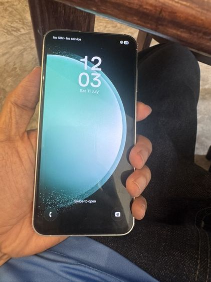ขาย Samsung s23fe ram8 rom56g ไม่มีรอยใช้งานปกติ สภาพ สวย  ตำหนิ ปลดล็อครายเดือนมาแล้ว ห้ามรีเซต้อง นัดรับ กทม ราคา 3900 บาท รูปที่ 3