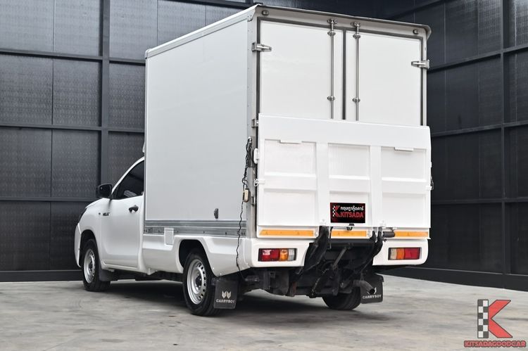 Toyota Hilux Revo 2021 2.4 Entry Pickup ดีเซล ไม่ติดแก๊ส เกียร์ธรรมดา ขาว รูปที่ 3
