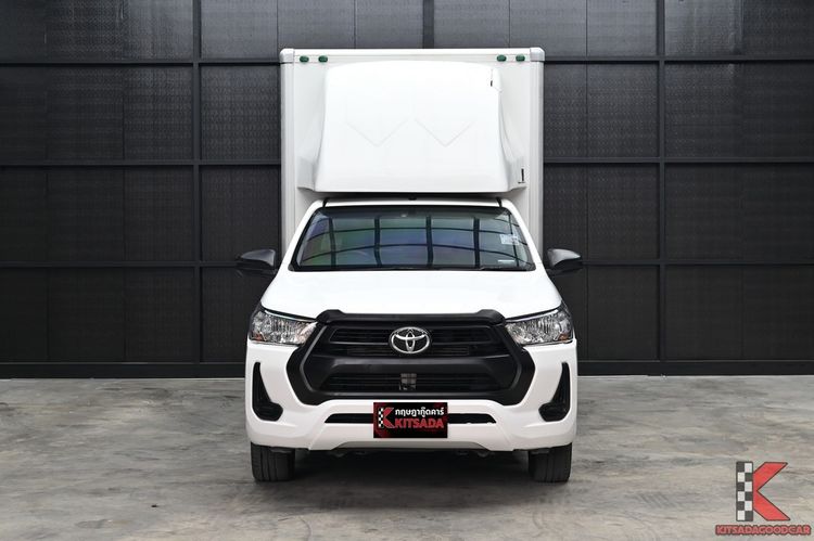 Toyota Hilux Revo 2021 2.4 Entry Pickup ดีเซล ไม่ติดแก๊ส เกียร์ธรรมดา ขาว รูปที่ 2