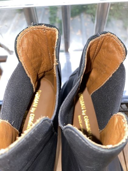 รองเท้าบู๊ทหนังแท้ Common Projects Sz.37eu23cm Made in Italy สีดำ ของใหม่เกือบหมื่น สภาพสวย รูปที่ 12