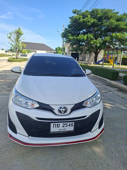 Toyota Yaris 2018 1.2 E Sedan เบนซิน เกียร์อัตโนมัติ ขาว