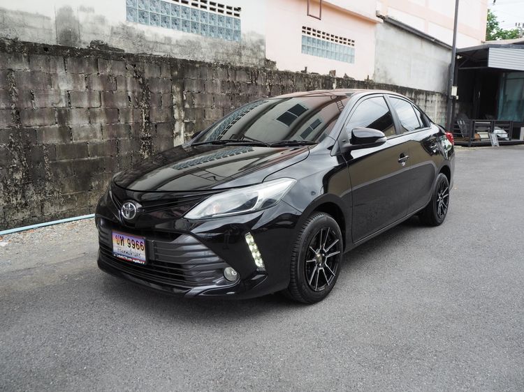 Toyota Vios 2019 1.5 High Sedan เบนซิน ไม่ติดแก๊ส เกียร์อัตโนมัติ ดำ