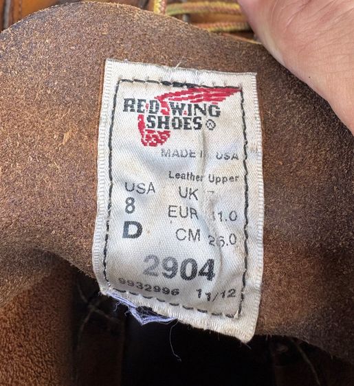 RED WING LINEMAN 2904 รูปที่ 5