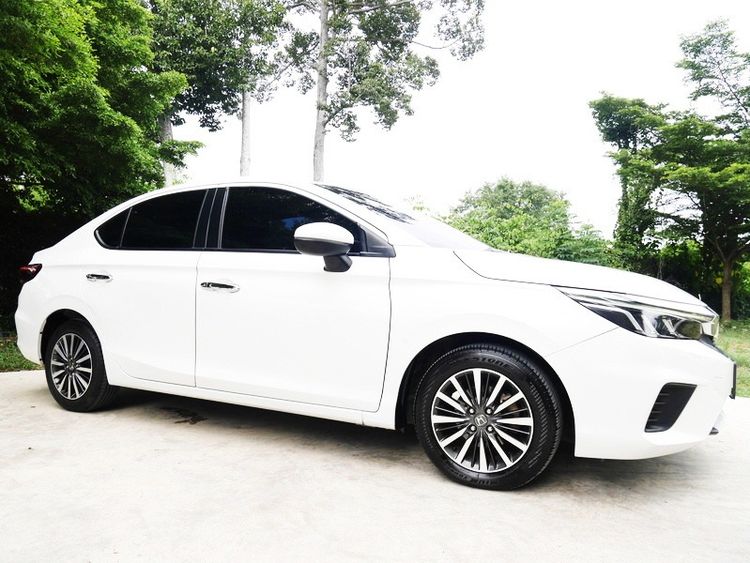 Honda City 2020 1.0 SV Sedan เบนซิน ไม่ติดแก๊ส เกียร์อัตโนมัติ ขาว รูปที่ 2