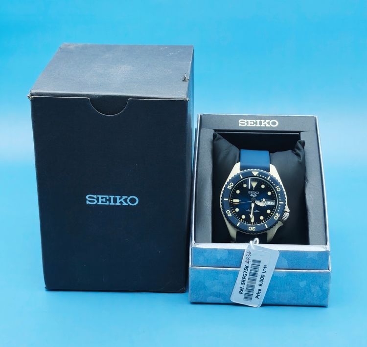 น้ำเงิน นาฬิกาข้อมือ SEIKO