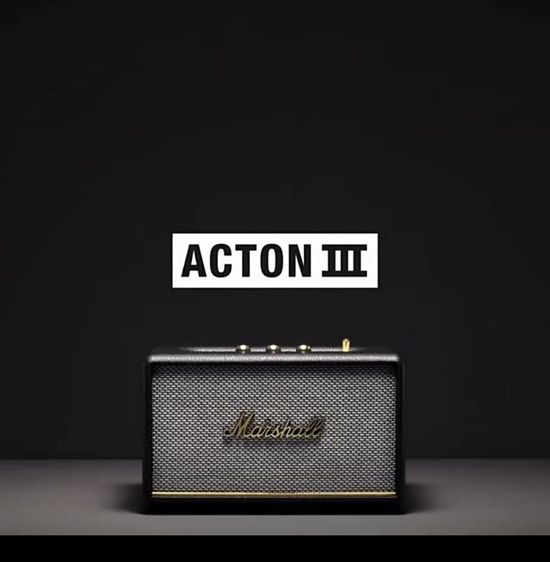 ลำโพงบลูทูธ Marshall ACTION III ของแท้