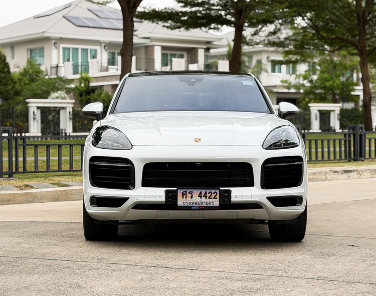 Porsche Cayenne 2020 3.0 E-Hybrid Coupé 4WD Utility-car ปลั๊กอินไฮบริด (PHEV) ไม่ติดแก๊ส เกียร์อัตโนมัติ ขาว รูปที่ 2