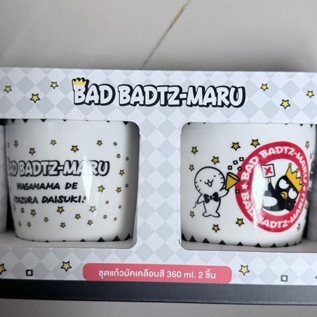 LEMONY Sanrio Bad badtz-Maru Color coated mug 360 mlแก้วมัคเคลือบสี ขนาด 360 มล. รูปที่ 3