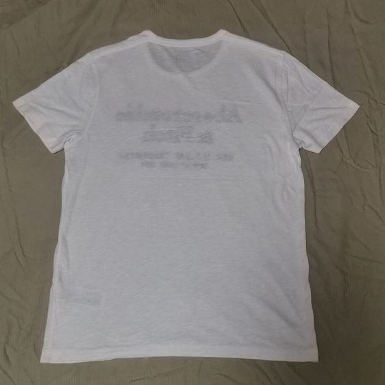 เสื้อยืด Abercrombie & Fitch สีขาว รูปที่ 5