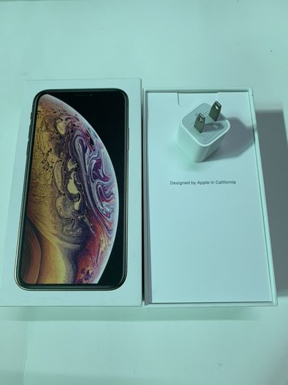 กล่องเปล่า iphone xs พร้อมคู่มือครบ มีสติกเกอร์แอปเปิล แถมหัวชาร์จของแท้จากกล่อง ขนาด 5v 1A รูปที่ 3