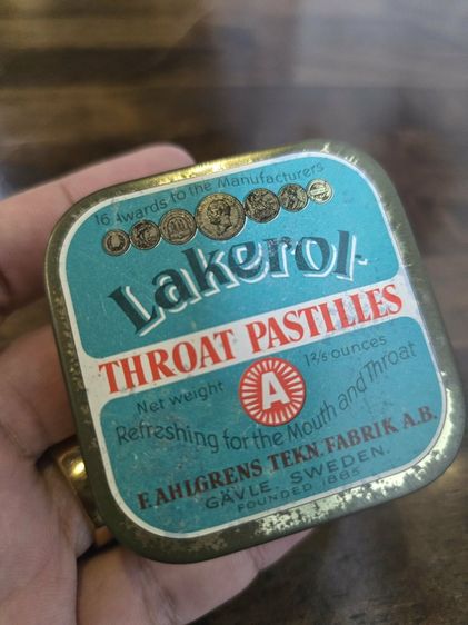 กล่องวินเทจ Lakerol รูปที่ 5