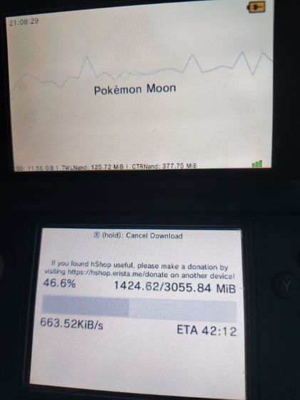 3dsโซนeur แปลงล่าสุด64gพร้อมเล่นครับ รูปที่ 5